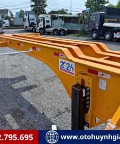Thanh cổ của mooc cổ cò 45F Xinhongdong dài 14,3m