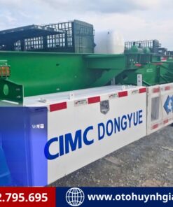 Thùng đồ nghề của mooc xương 40 feet 3 dí CIMC PATEC