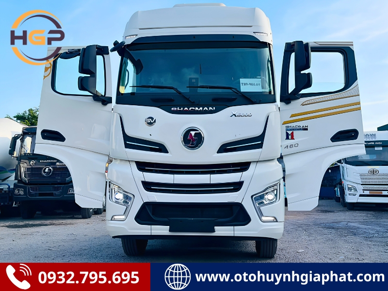 Xe đầu kéo SHACMAN X6000 460HP tại Bình Dương