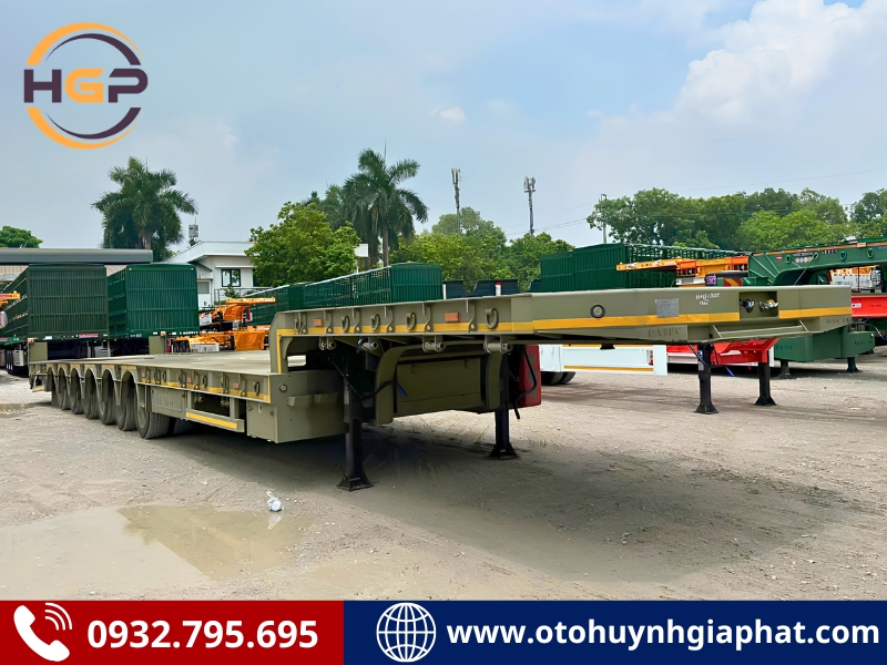 Fooc lùn TIANRUI 6 trục dài 18m8 tải 84 tấn