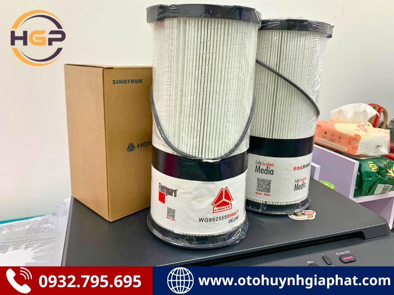 Lọc dầu tách nước xe đầu kéo