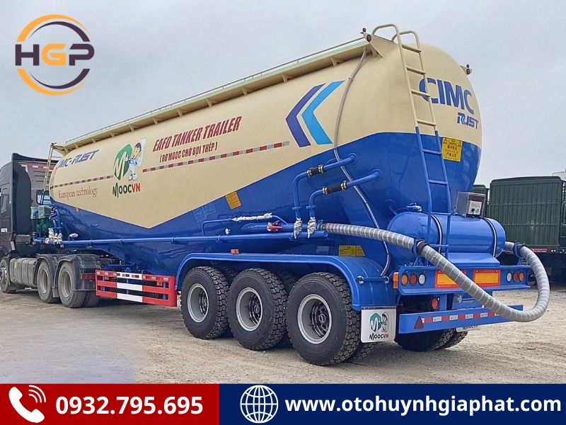 Phân phối toàn quốc - Mooc bồn Cimc Rjst chở hàng rời