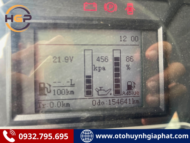 Odo của xe đầu kéo Chenglong cũ