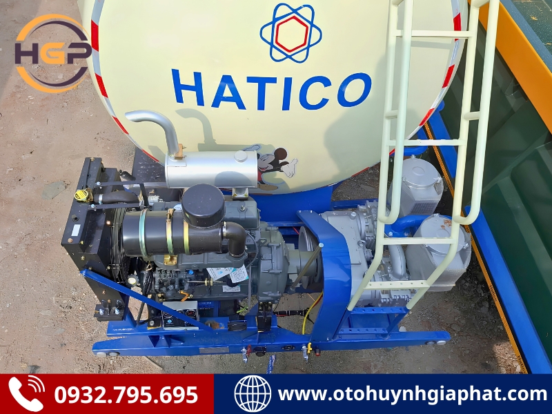 Máy của mooc bồn xi téc xi măng HATICO