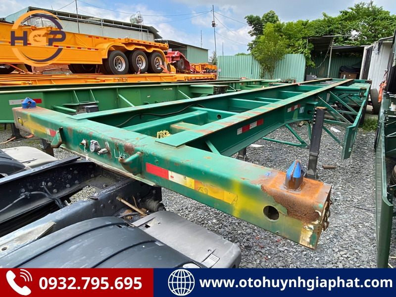 Mooc xương KCT 3 trục 40 feet 2020 cũ