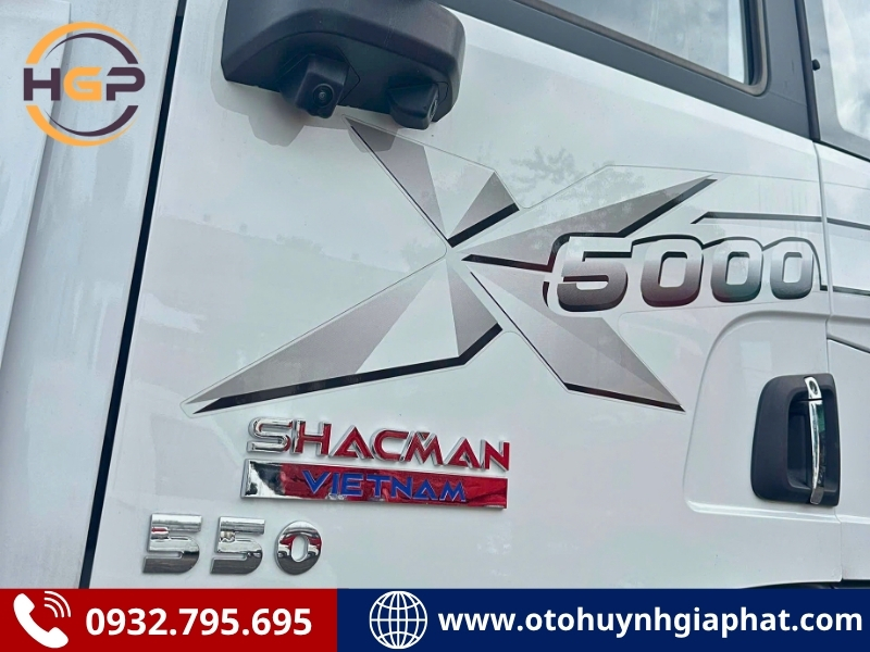 Xe đầu kéo Shacman X5000 550HP - Siêu trường siêu trọng