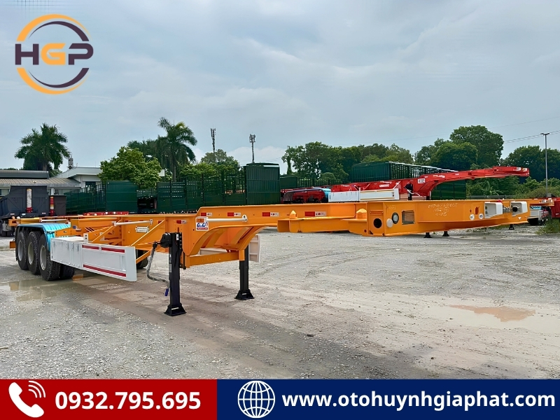 Hàng sẵn - Mooc cổ cò 45 feet xác nặng Xinhongdong