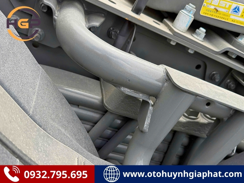 Lá nhíp của xe Howo TX400 cầu láp
